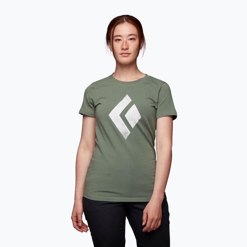 Klettershirt Damen Black Diamond Chalked Up grün AP7352353