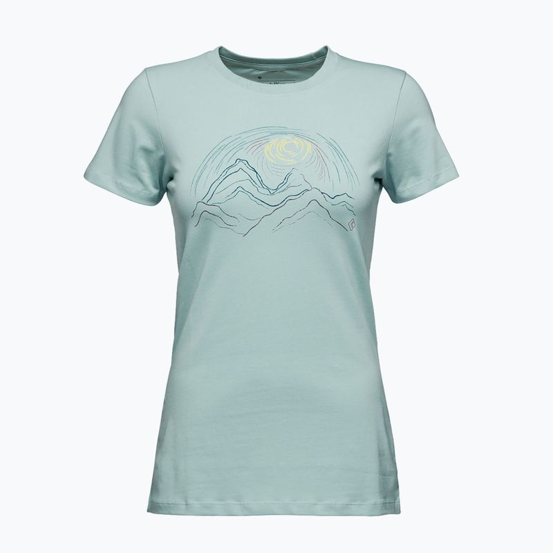 Damen-Trekking-T-Shirt Black Diamond Summit Scribble blau AP7301224012XSM1 4