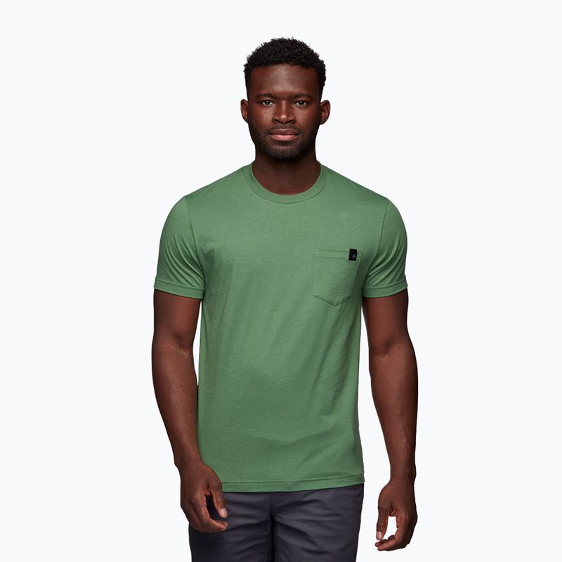 Herren Kletter-T-Shirt Black Diamond Crag grün AP7520013050SML1
