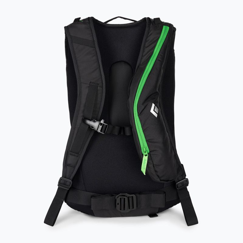 Black Diamond Dawn Patrol 15 schwarzer Fallschirmspringer Rucksack 3