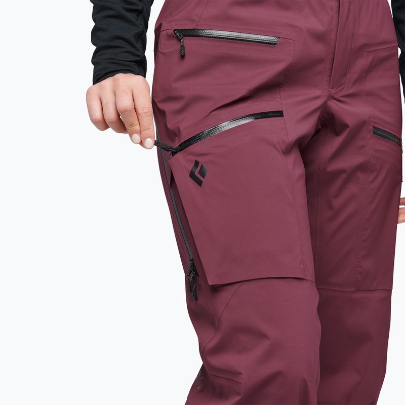 Skitourenhose für Frauen Black Diamond Recon Lt lila AP7410245016LRG1 5