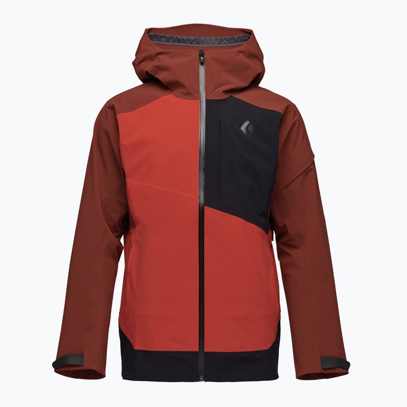 Herren Black Diamond Recon Stretch Skijacke rot-braun APK6HI9407LRG1 10