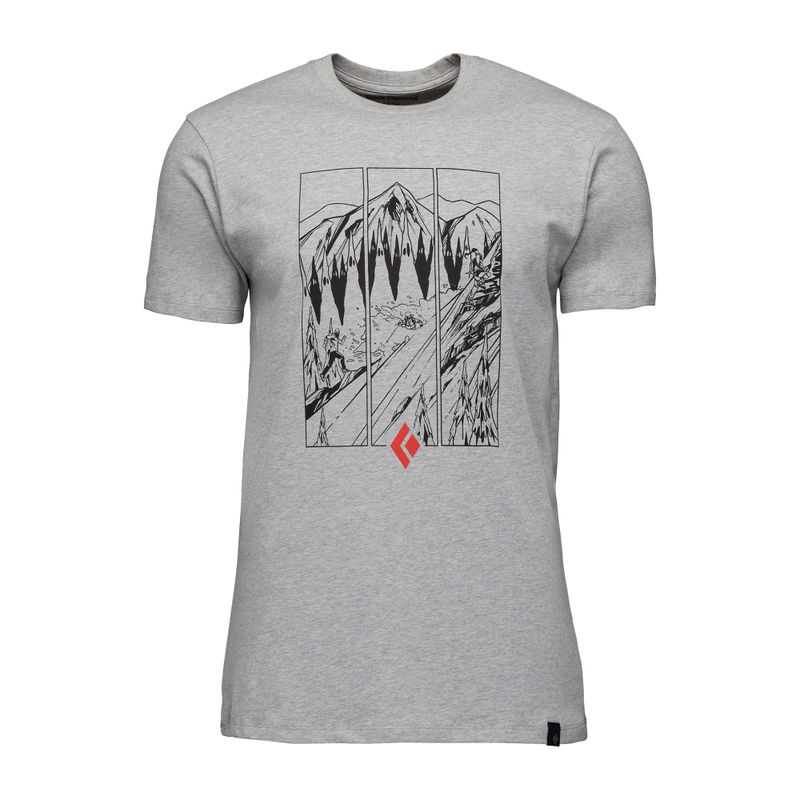 Herren-Trekkinghemd Black Diamond Multi Sport grau AP7302451014LRG1
