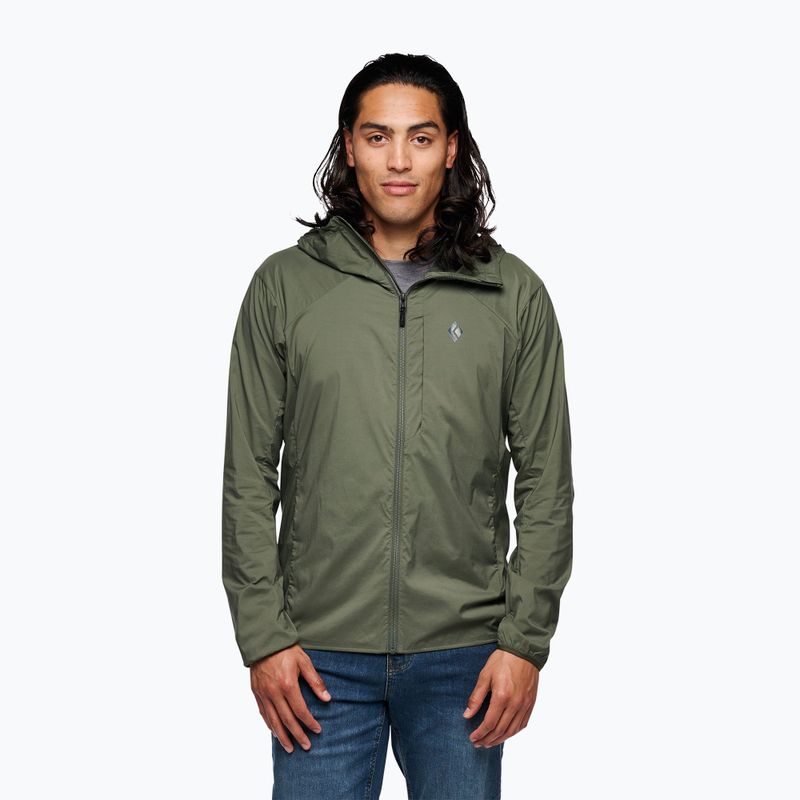 Softshelljacke Herren Black Diamond Alpine Start Hoody grün AP7452331