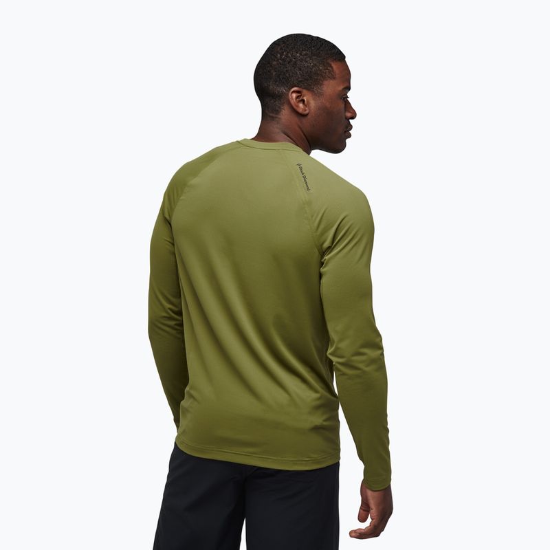 Herren trekking Sweatshirt Black Diamond Alpenglow Crew Camp Green AP75292339 7
