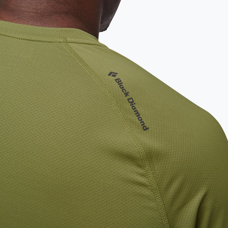 Herren trekking Sweatshirt Black Diamond Alpenglow Crew Camp Green AP75292339 8