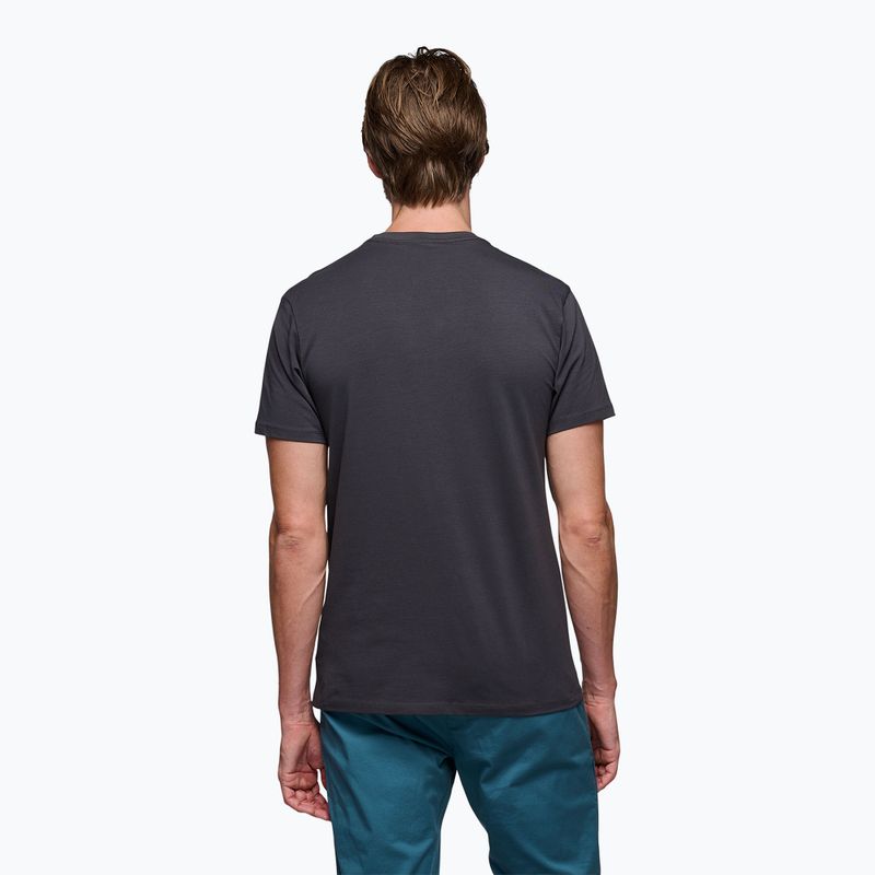 Black Diamond Chalked Up 2.0 Herren-T-Shirt anthrazit