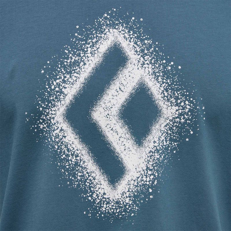 Herren Black Diamond Chalked Up 2.0 Creek blau T-shirt