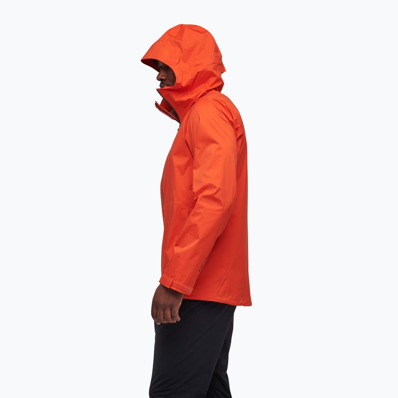 Black Diamond Herren Stormline Stretch Regenjacke orange APCDT08001XLG1 3