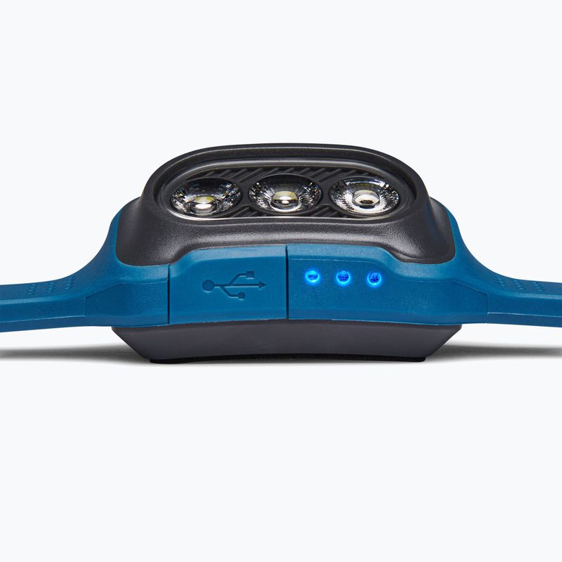 Black Diamond Deploy 325 Run Light creek blue Stirnlampe 3