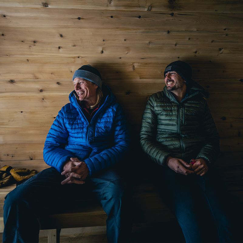 Herren Daunenjacke Black Diamond Approach Down Hoody drifter blau 11