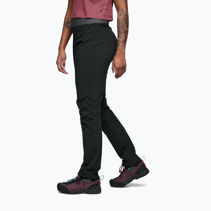 Damen-Trekkinghose Black Diamond Alpine Light Pants schwarz 2