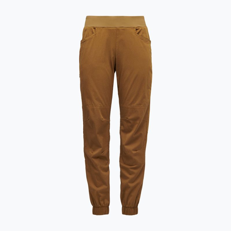 Damen Kletterhose Black Diamond Notion Sp Pants dark curry 4