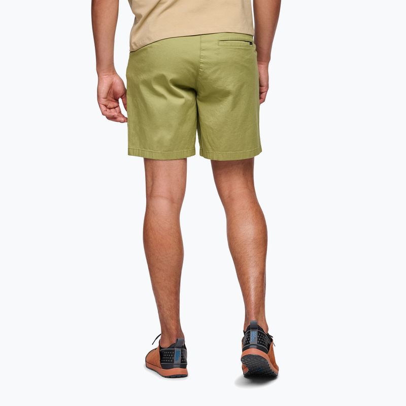 Herren-Trekking-Shorts Black Diamond Notion Zedernholz grün 3