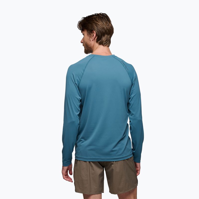 Herren-Trekking-Sweatshirt Black Diamond Alpenglow Crew creek blau 3