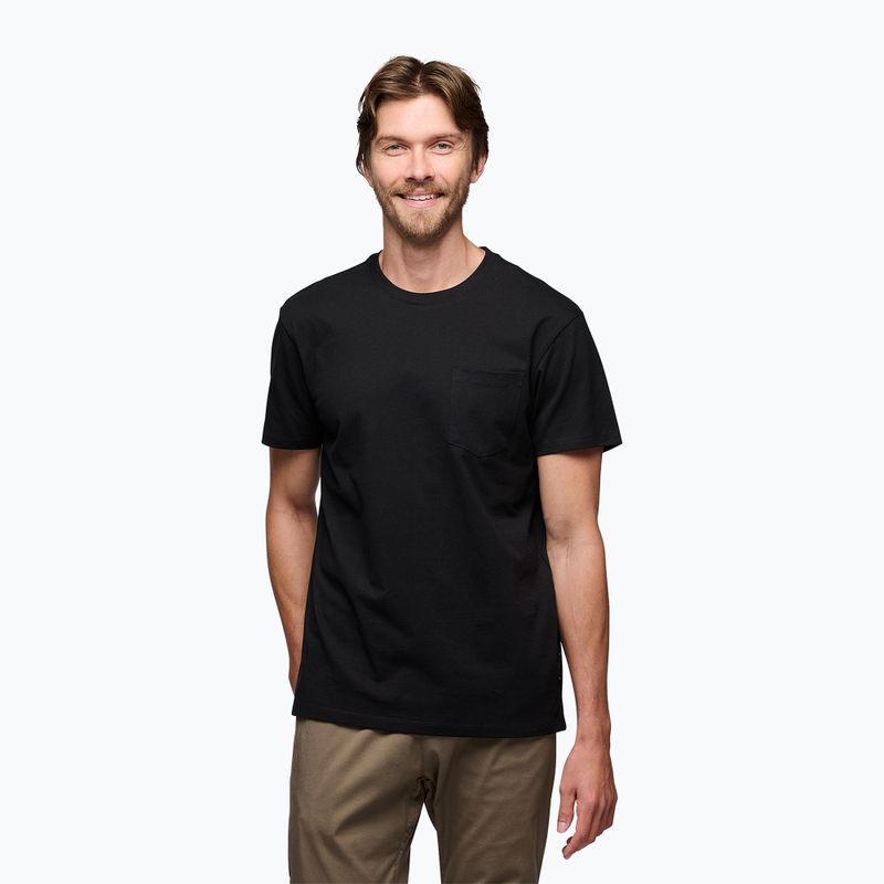 Herren Black Diamond Project schwarzes T-shirt