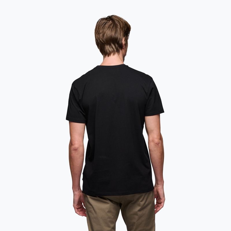 Herren Black Diamond Project schwarzes T-shirt