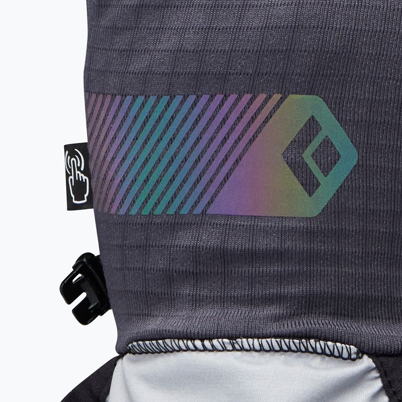 Trekkinghandschuhe Black Diamond Gridtech Storm Hood carbon/glacier 7