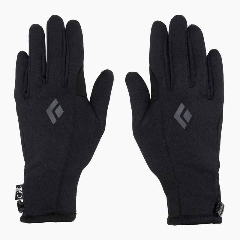 Black Diamond Midweight Screentap schwarze Trekking-Handschuhe 2