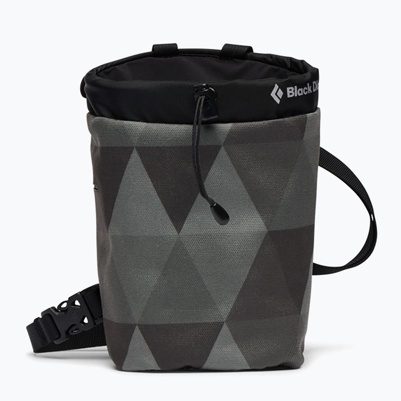 Black Diamond Gym grau gesteppt Magnesia Tasche