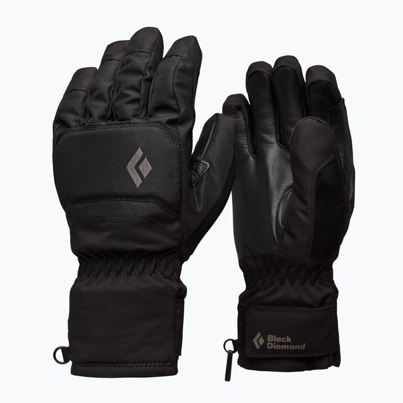 Black Diamond Mission schwarze Trekking-Handschuhe