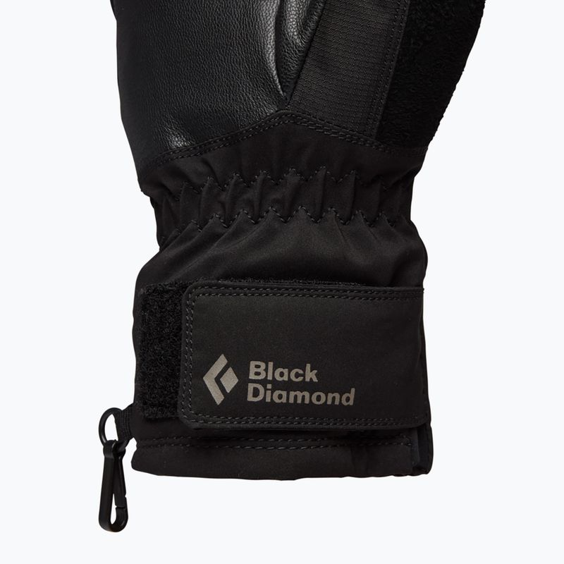 Black Diamond Mission schwarze Trekking-Handschuhe 2