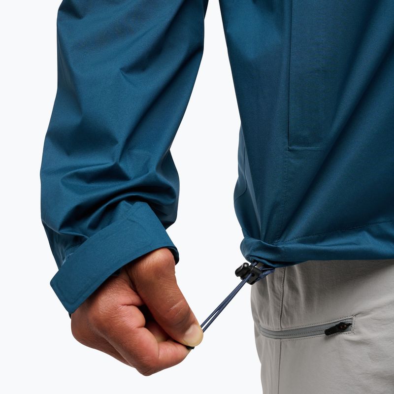 Damen Regenjacke Black Diamond Fineline Stretch indigo 10