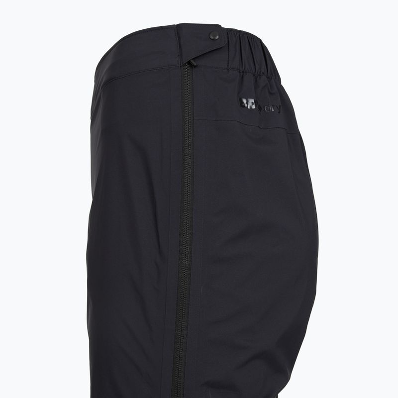 Damen Regenhose Black Diamond Fineline Stretch FZ schwarz 4