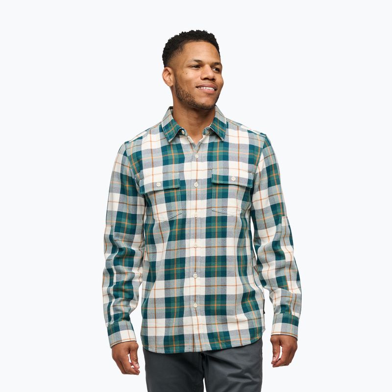 Black Diamond Project Twill Herren-Trekkinghemd Wütende See/Henna