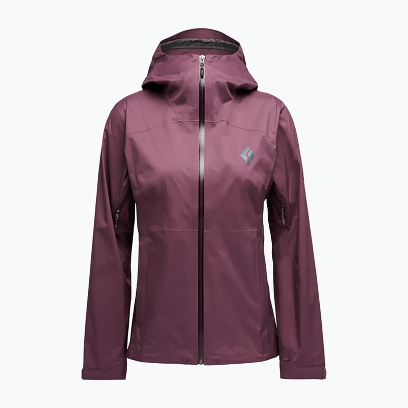 Black Diamond Fineline Stretch fig Regenjacke für Damen 3
