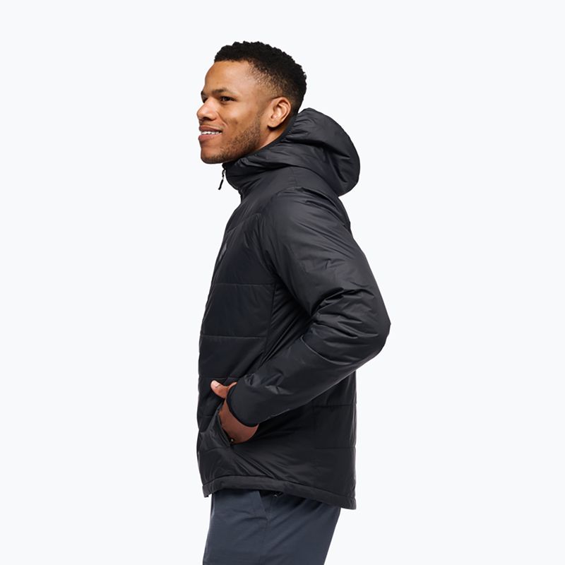 Wattierte Herrenjacke Black Diamond Solution 2.0 Hoody black 2