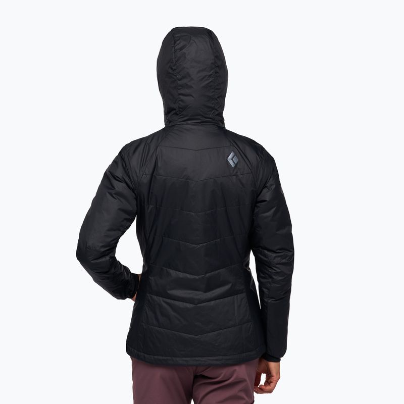 Gefütterte Damenjacke Black Diamond Solution 2.0 Hoody black 2