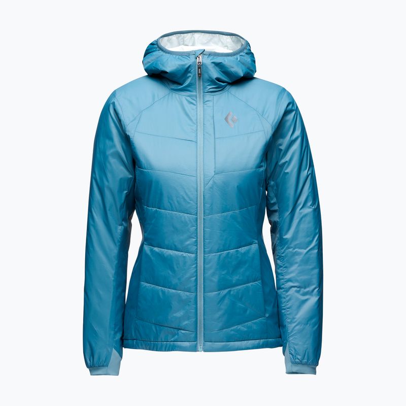 Damen Isolationsjacke Black Diamond Solution 2.0 Hoody creek blue 3