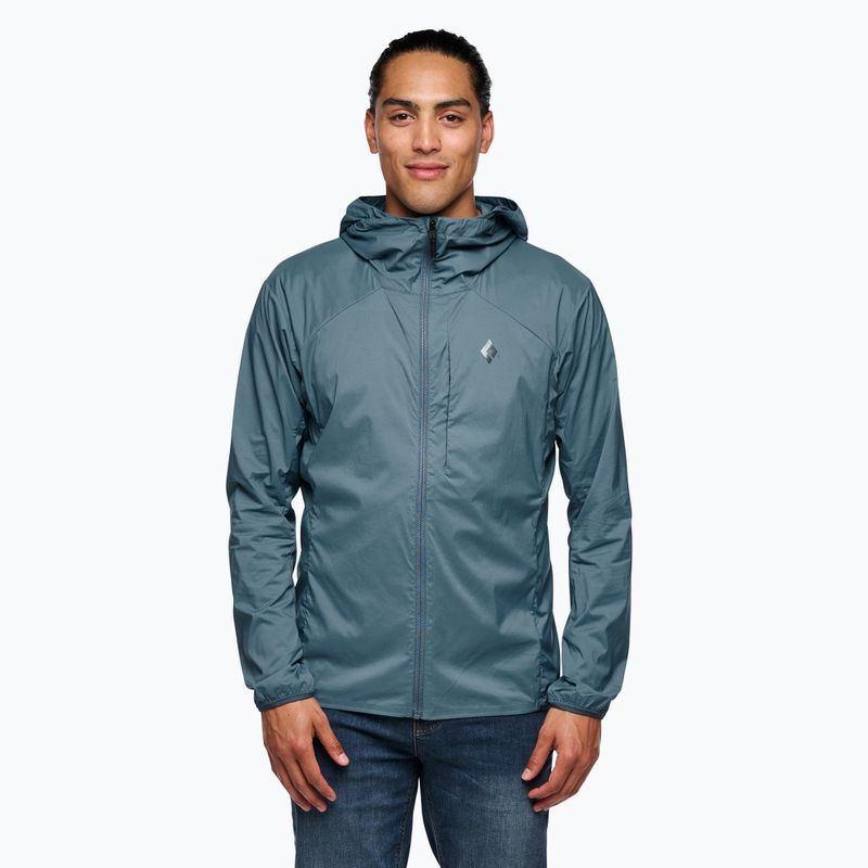 Herren Softshelljacke Black Diamond Alpine Start creek blau