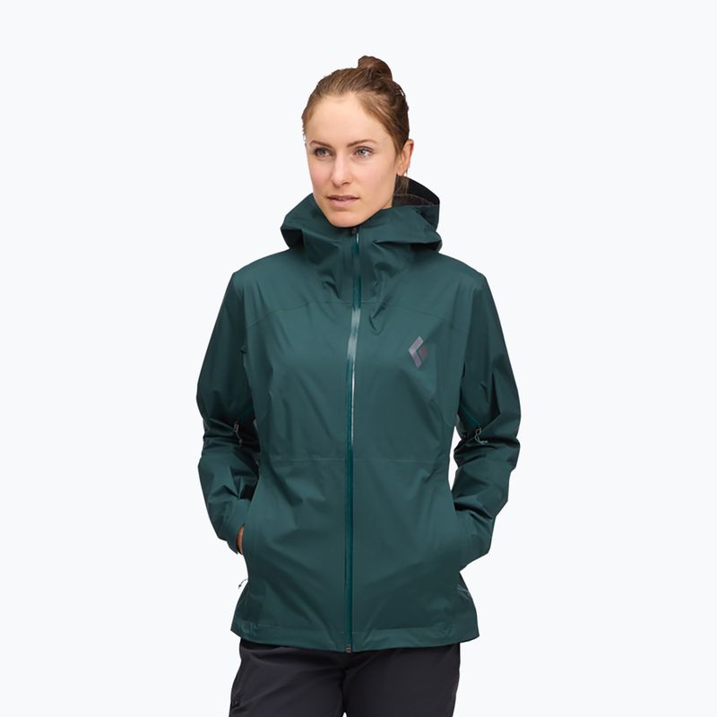 Black Diamond Fineline Stretch Herren Regenjacke für tiefe Wälder
