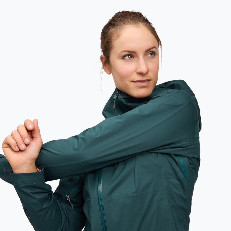 Black Diamond Fineline Stretch Herren Regenjacke für tiefe Wälder 5