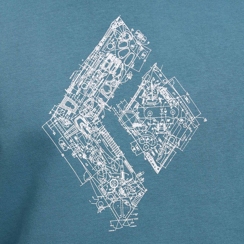 Herren-Hoodie Black Diamond Engineered Diamond Po Hoody creek blue 5