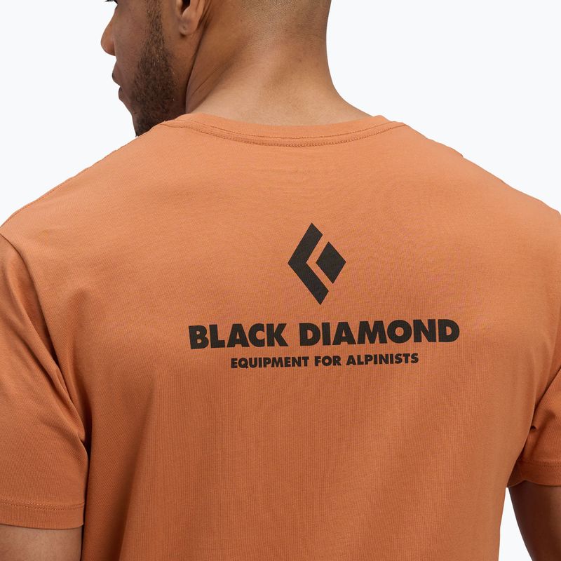 Herren Black Diamond Equipmnt For Alpinist SS Tee moab braun 5