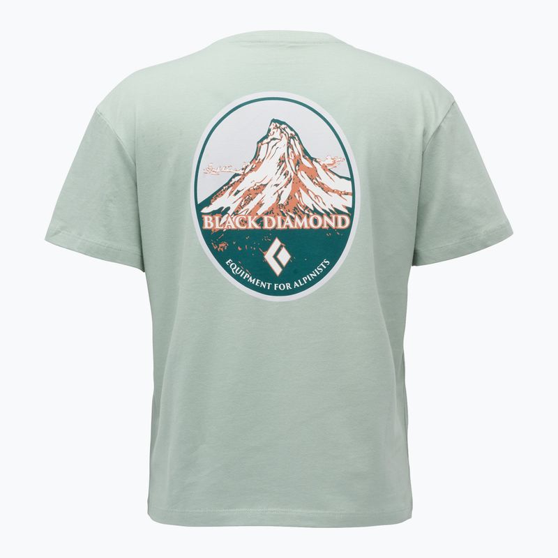 Black Diamond Heritage Badge SS Damen T-Shirt agave 2