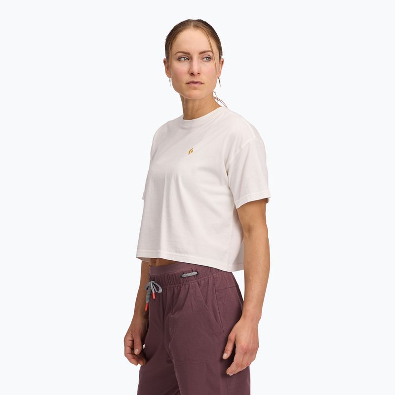 Black Diamond Crops Tee für Frauen off white 3