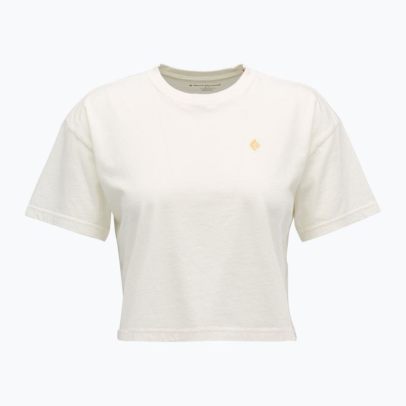 Black Diamond Crops Tee für Frauen off white 5