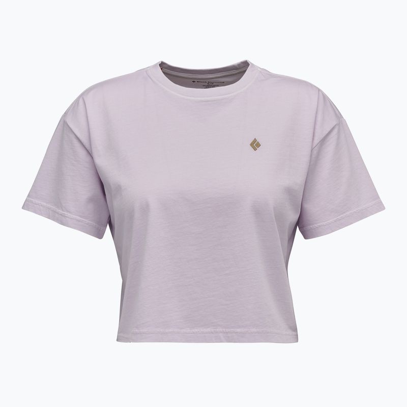 Frauen Black Diamond Crops Tee weich lila 5