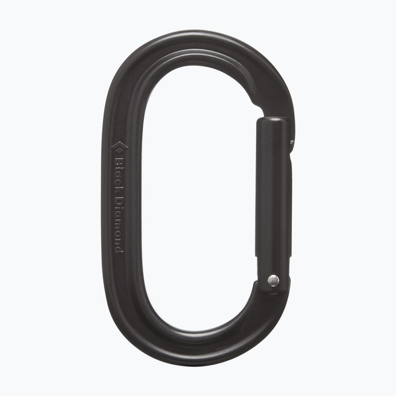 Kletterkarabiner Black Dimaond Oval Keylock black