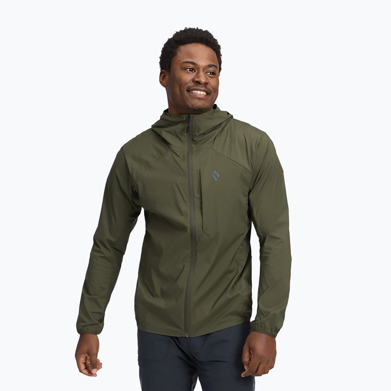 Herren-Softshelljacke Black Diamond Alpine Start dark moss