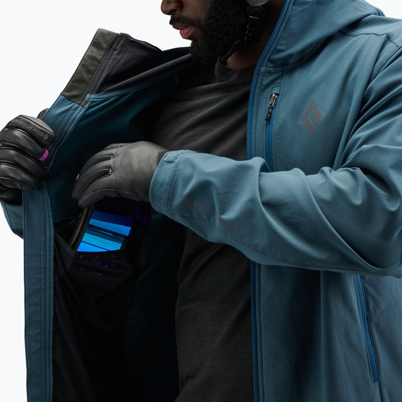 Herren-Softshelljacke Black Diamond Dawn Patrol midnight blue 9