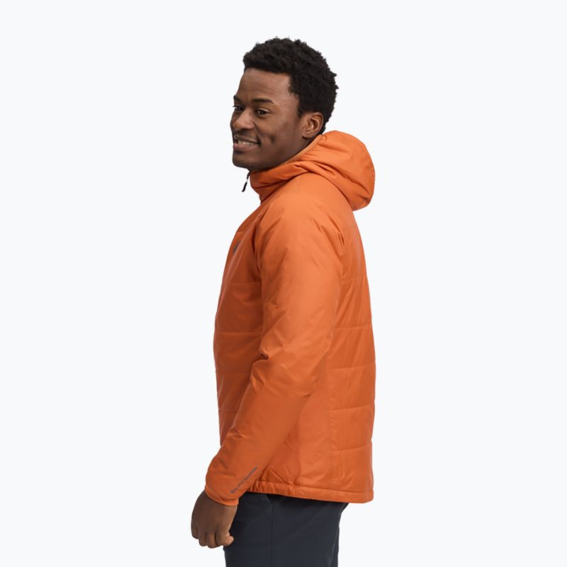 Herren Isolationsjacke Black Diamond Solution 2.0 Hoody saffron 2