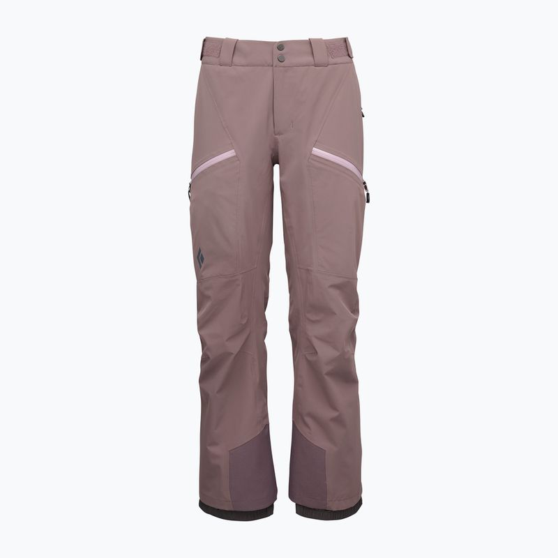 Herren-Skihose Black Diamond Recon Insulated dark mauve 3