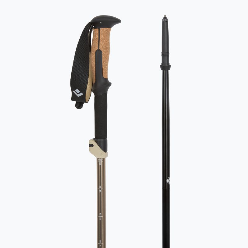 Trekkingstöcke Black Diamond Trail Vista FLZ Trekking white oak 3