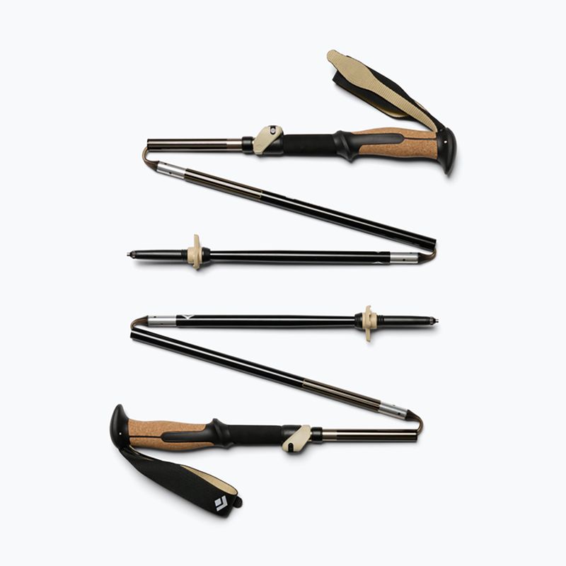 Trekkingstöcke Black Diamond Trail Vista FLZ Trekking white oak 2