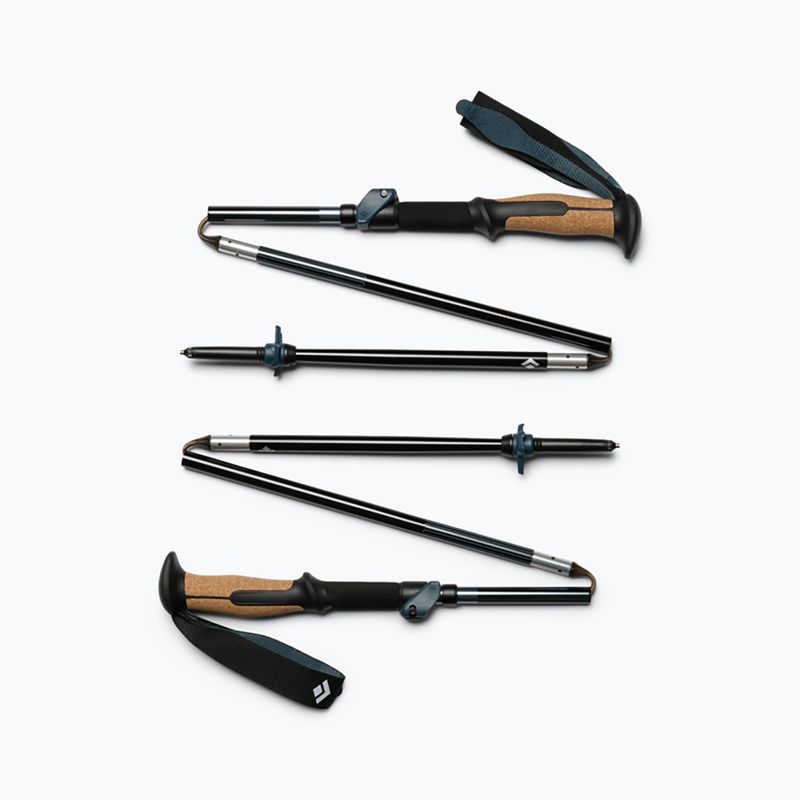 Trekkingstöcke Black Diamond Trail Vista FLZ Trekking midnight blue 2